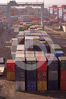 Aquaba busy container port
