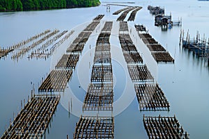 Aquaculture in chanthaburi,Thailan