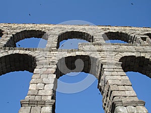 Aquaduct in Segovia photo