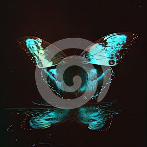 Aquamarine Dream Butterfly