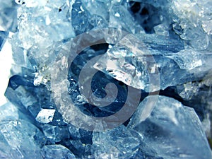 Aquamarine gem crystal quartz mineral geological background