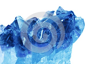 Aquamarine gem crystal quartz mineral geological background