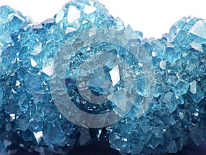 Aquamarine gem crystal quartz mineral geological background