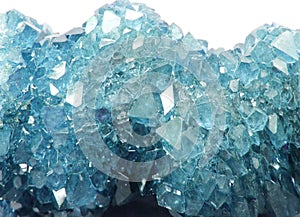 Aquamarine gem crystal quartz mineral geological background