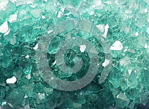 Aquamarine gem crystal quartz mineral geological background