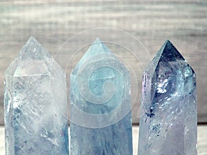 Aquamarine gem crystal quartz mineral geological background