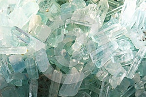 aquamarine mineral collection