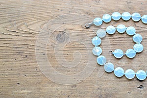 Aquamarine necklace