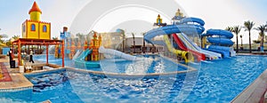 Aquapark sliders, aqua park, water park