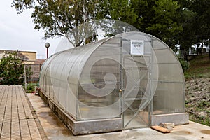 Aquaponics or hydroponic farming greenhouse