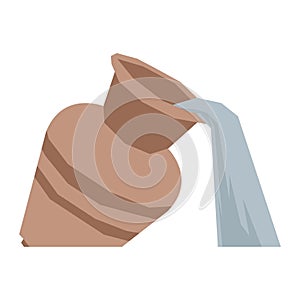 Aquarius. Vector illustration decorative design