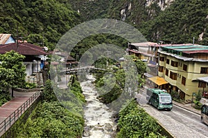 Aquas Calientes in Peru