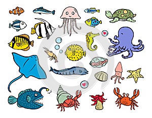 Aquatic animals