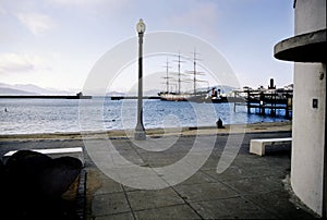 Aquatic Area & Hyde Street Pier, San Francisco, California, USA