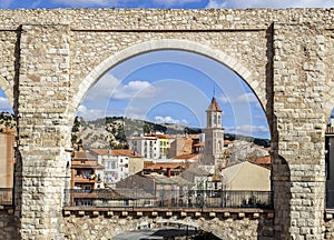 The Aqueduct Arches, Teruel Spain
