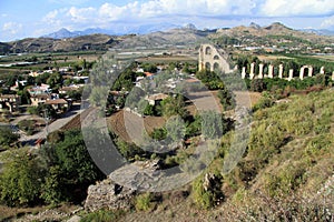 Aqueduct in Aspendos