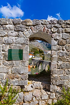 Aqueduct in Bar Old Town - Montenegro