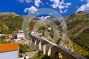 Aqueduct in Bar Old Town - Montenegro photo