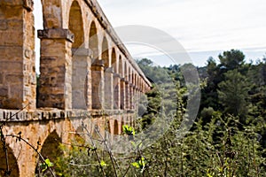 Aqueduct of les Ferreres in Tarragona