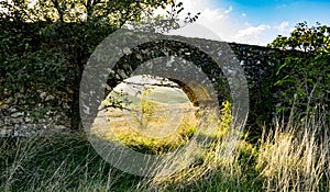 Aqueduct near Tarquinia photo