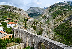 Aqueduct in Old Bar, Montenegro