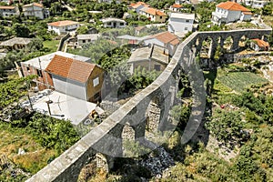 Aqueduct in old city of Bar.
