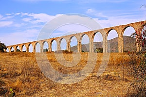 Aqueduct of Padre Tembleque II near teotihuacan, mexico photo