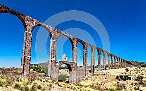 Aqueduct of Padre Tembleque in Mexico photo