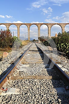 Aqueduct of Padre Tembleque near teotihuacan, mexico VIII photo