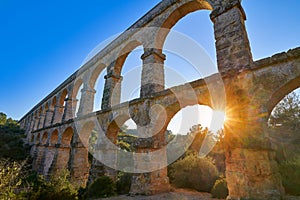 Aqueduct Pont del Diable in Tarragona