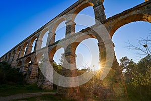 Aqueduct Pont del Diable in Tarragona