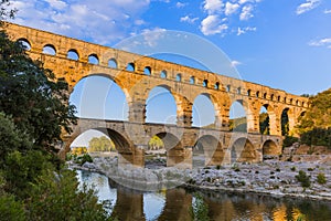 Aqueduct Pont du Gard - Provence France