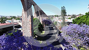 The aqueduct of Queretaro City