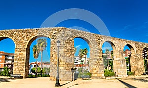 Aqueduct of San Anton in Plasencia, Spain