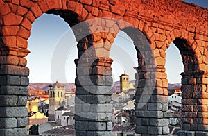 Aqueduct in Segovia