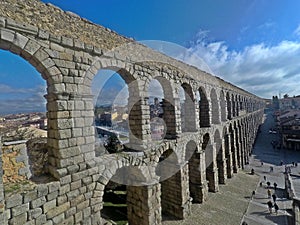 Aqueduct of Segovia. spain photo