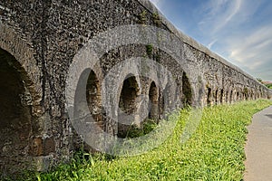 The Aqueducts Park, ruins in Rome Italy