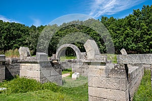 Aquis Querquennis Roman camp, Bande, Ourense province, Galicia, Spain photo