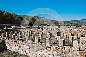 Aquis Querquennis Ruins in Ourense, Spain photo