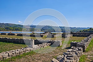 Aquis Querquennis Ruins in Ourense, Spain photo