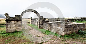 Aquis Querquennis ruins of the Roman settlement Aquis Querquennis photo