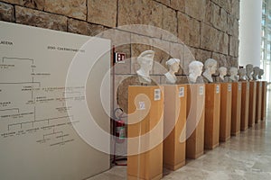 Ara Pacis museum in Rome, Italy