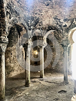 Arab baths (Baños árabes) en Palma de Mallorca Balearic Islands, Spain.