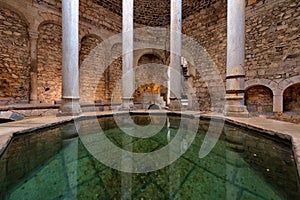 Arab Baths, Girona, Costa Brava, Catalonia, Spain photo