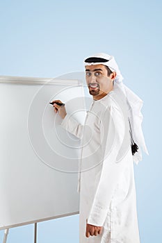 Arab businessman photo