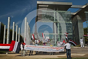 Arab Demonstration Support Yemen Revolu