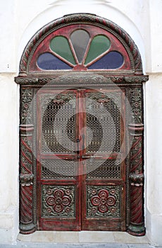 Arab door in a traditional style