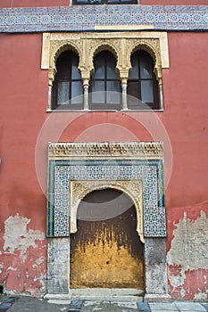 Arab door and window photo