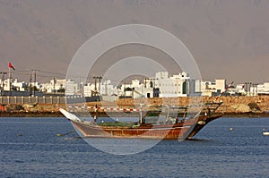 Arab fishing boat