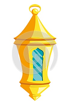 arab golden lantern